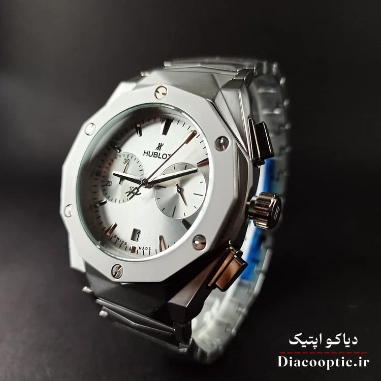 ساعت مچی مردانه برند هابلوت مدل Do1242 استیل — تصویر ۳
