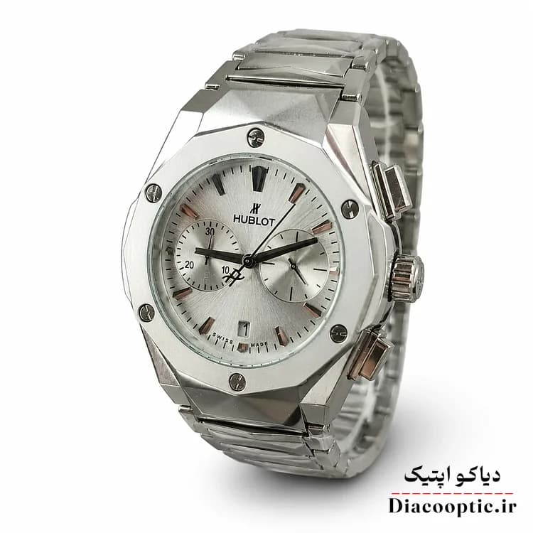 ساعت مچی مردانه برند هابلوت مدل Do1242 استیل