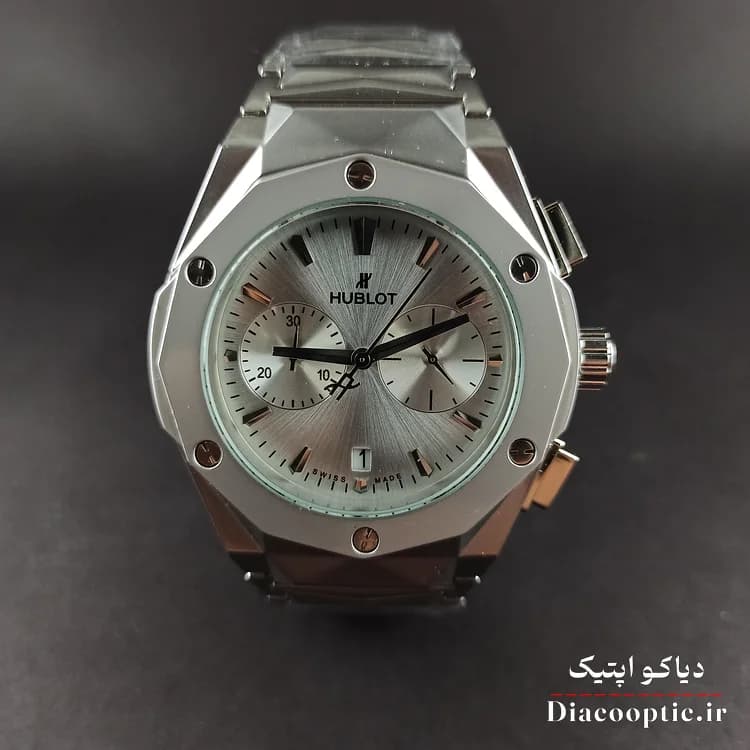 ساعت مچی مردانه برند هابلوت مدل Do1242 استیل — تصویر ۲
