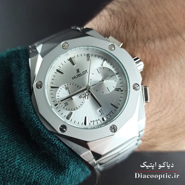ساعت مچی مردانه برند هابلوت مدل Do1242 استیل — تصویر ۸