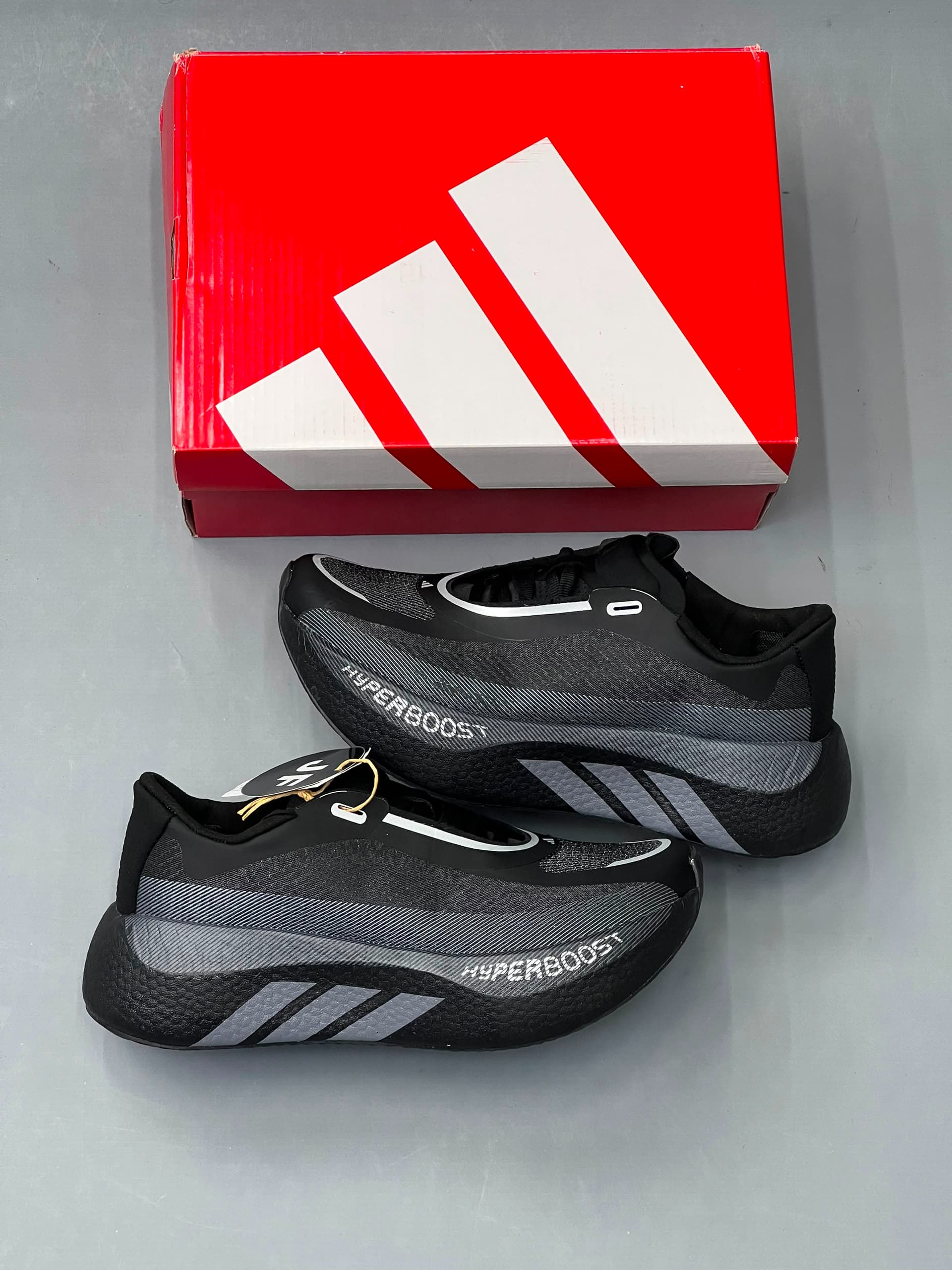کتونی آدیداس هایپر بوست مشکی زنانه و مردانه | adidas Hyperboost — تصویر ۲