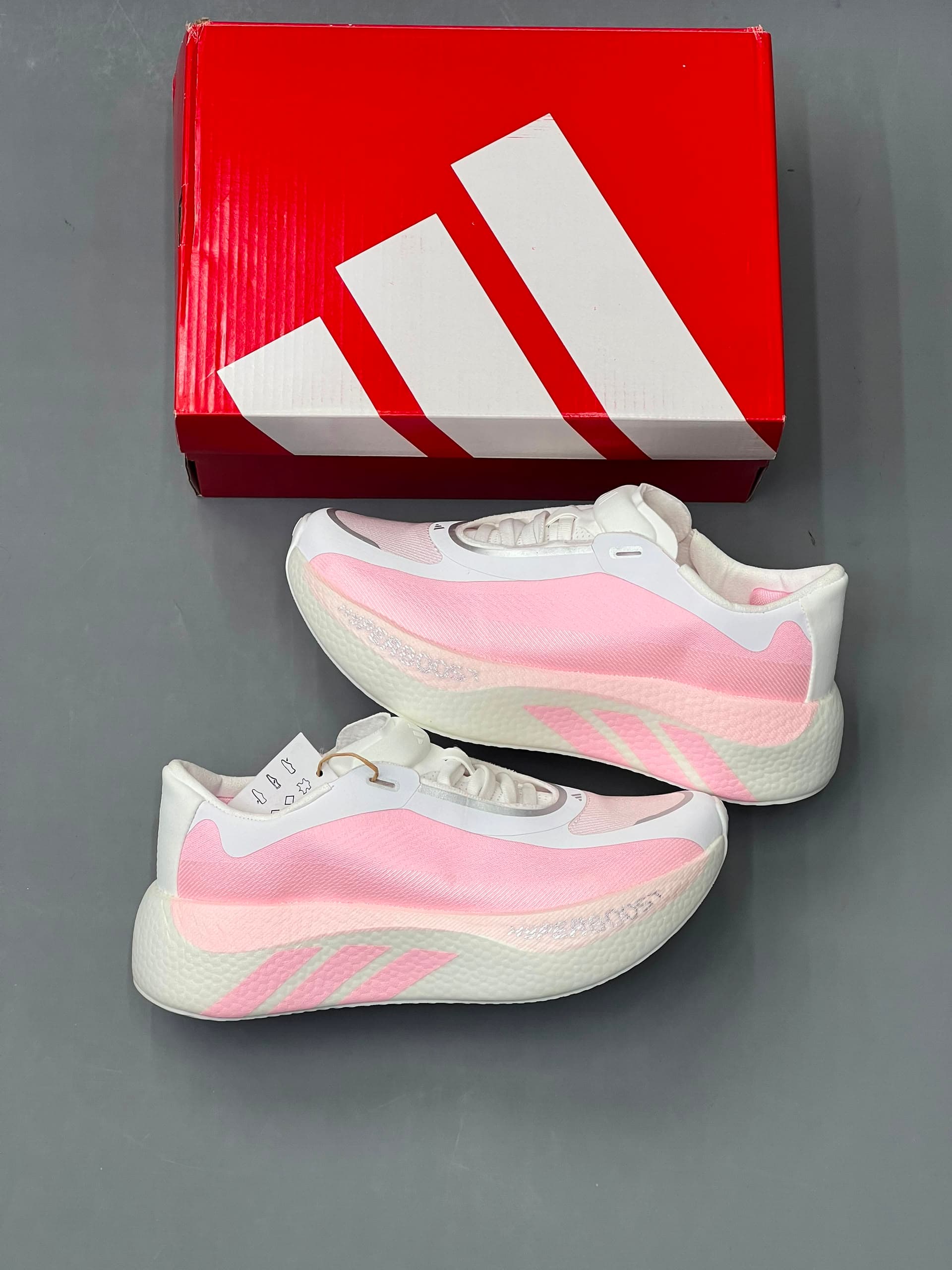 کتونی آدیداس هایپر بوست زنانه صورتی | adidas Hyperboost