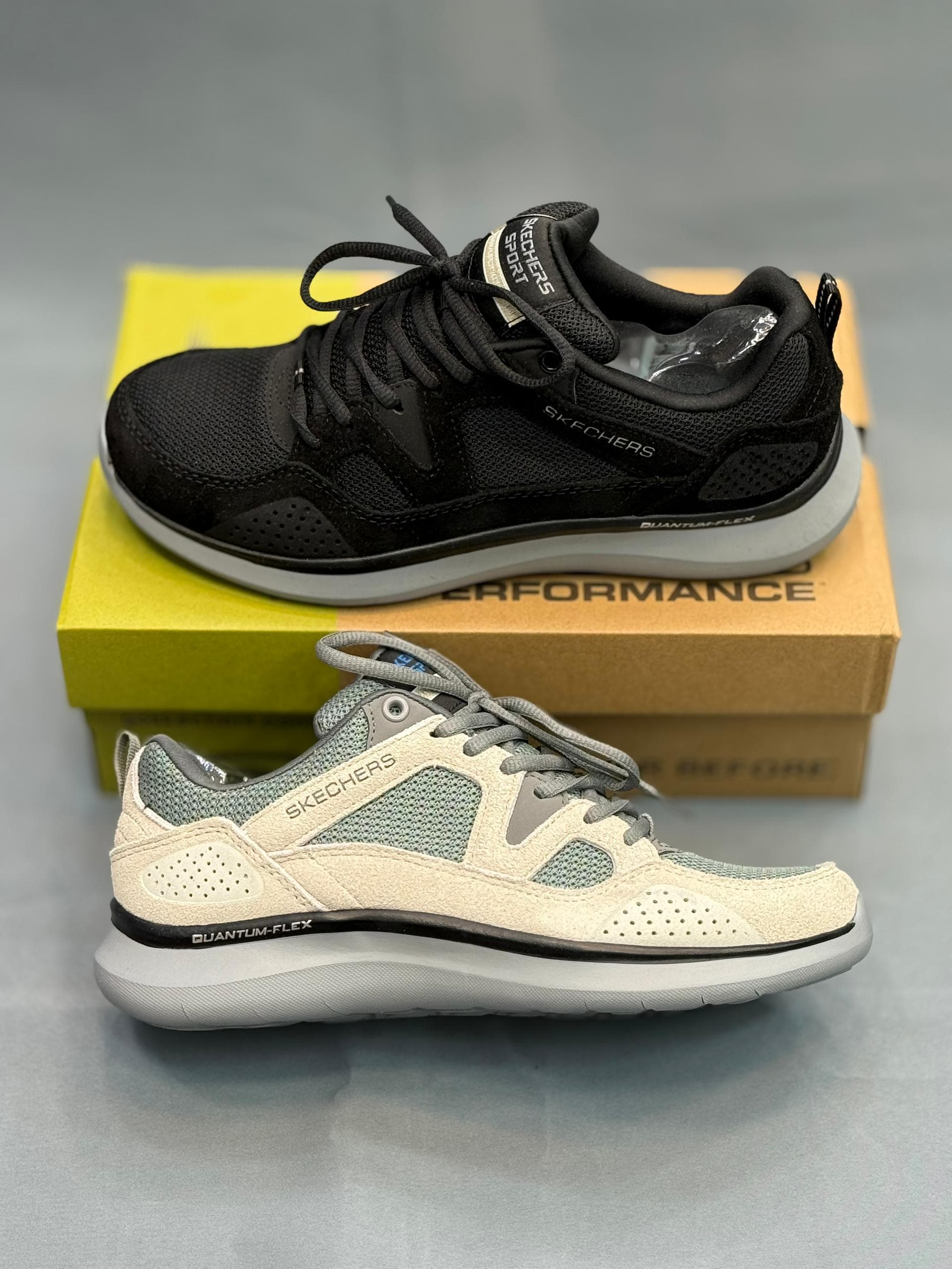 کتونی اسکیچرز کوانتوم فلکس مردانه رنگ مشکی| Skechers Quantum Flex — تصویر ۵