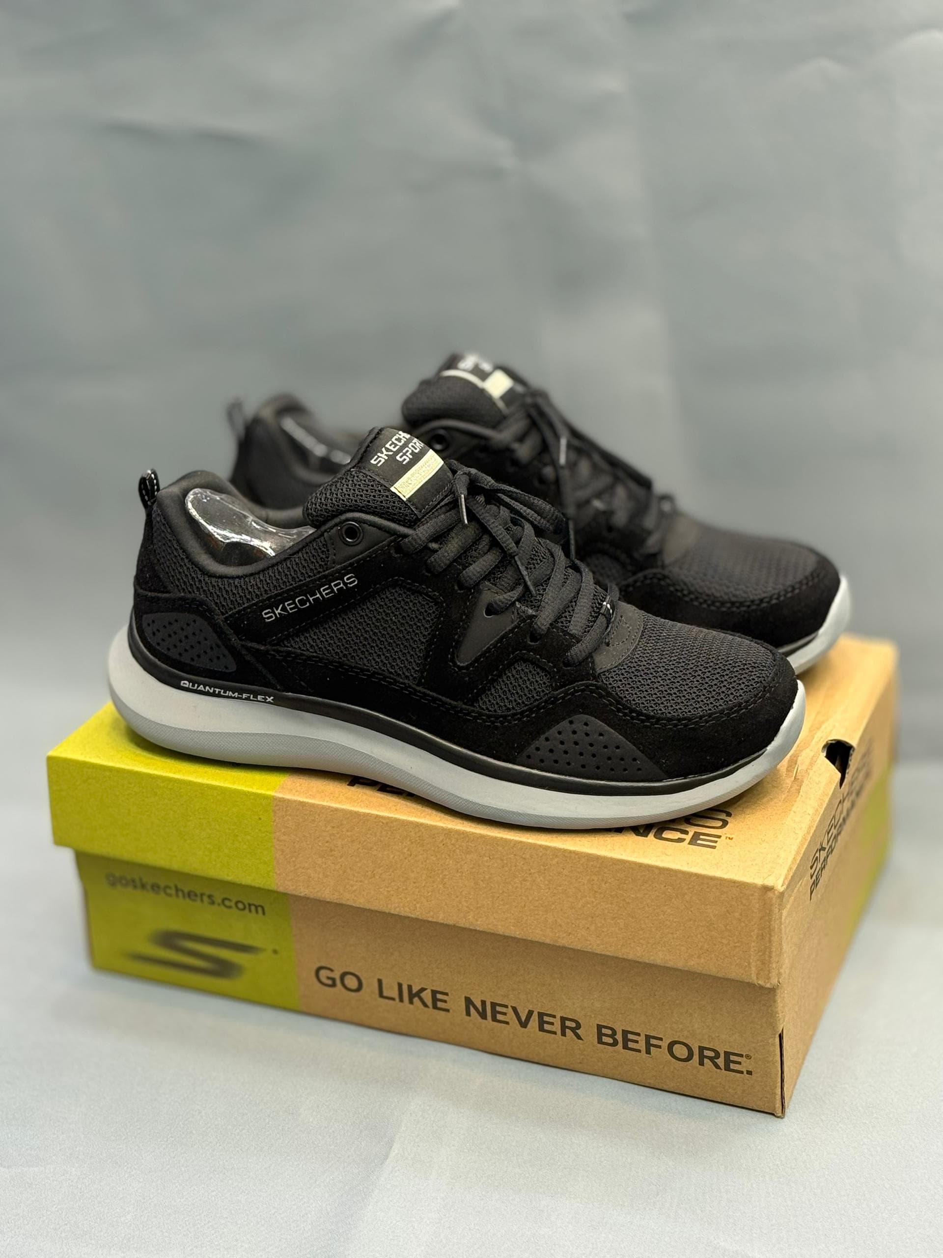 کتونی اسکیچرز کوانتوم فلکس مردانه رنگ مشکی| Skechers Quantum Flex