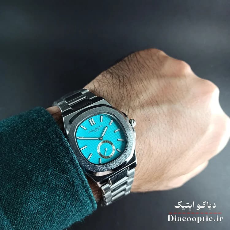 ساعت مچی مردانه زیر ثانیه برند پتک فیلیپ مدل DO1245 — تصویر ۷
