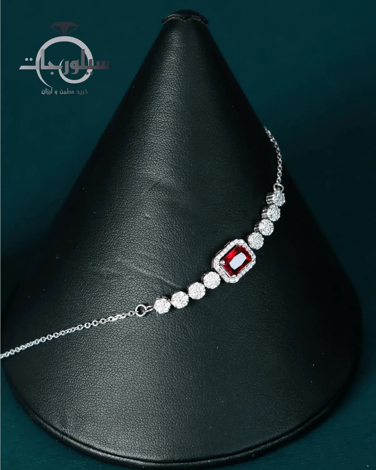 دستبند نقره زنانه کد BR01047 — تصویر ۲