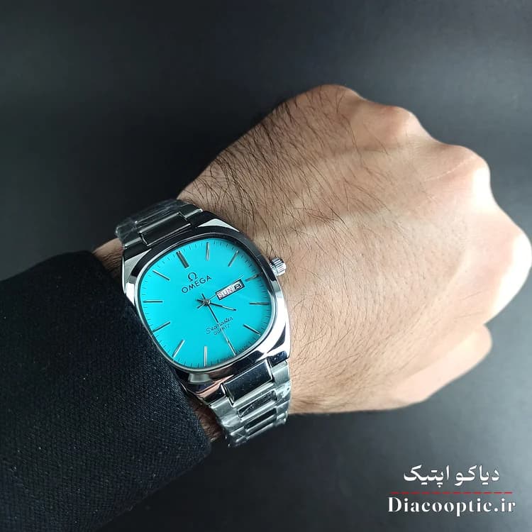ساعت مچی مردانه برند امگا مدل DO1449 دو تقویم — تصویر ۶