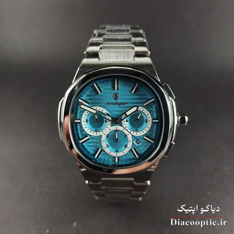 ساعت مچی مردانه سه موتور برند پوداگار مدل Do1256 — تصویر ۲