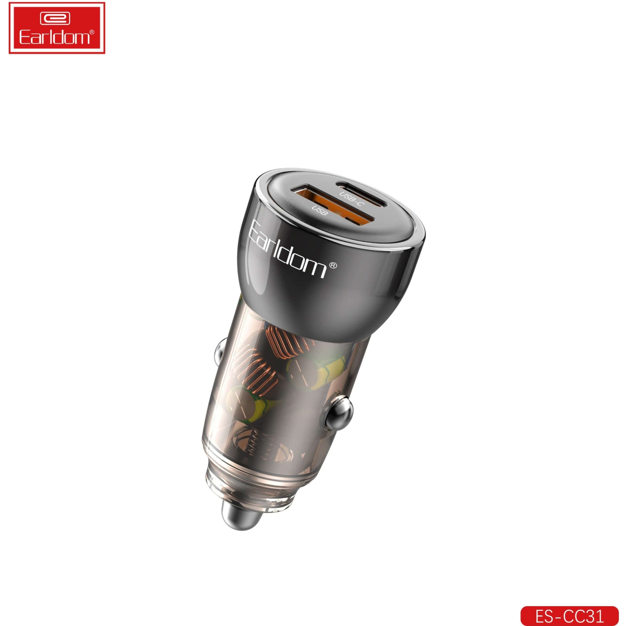 شارژر فندکی Earldom CC31 الدرام 30 وات فست شارژ