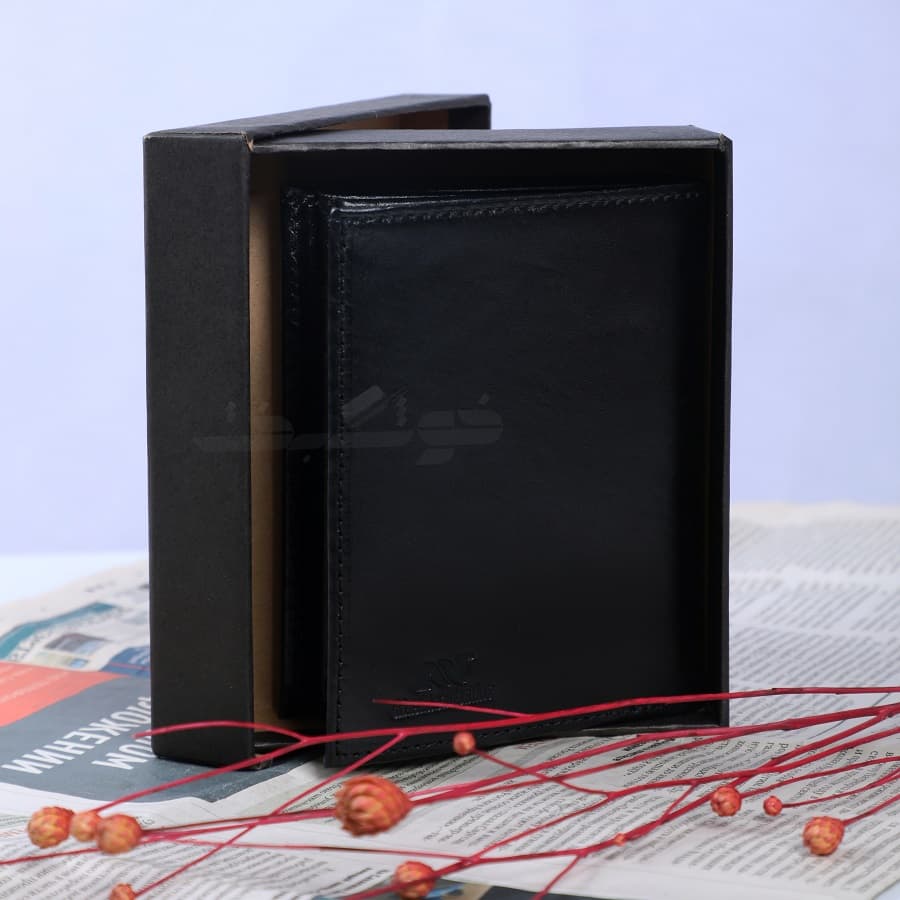 کیف پول مردانه چرم مشهد 253 — تصویر ۲