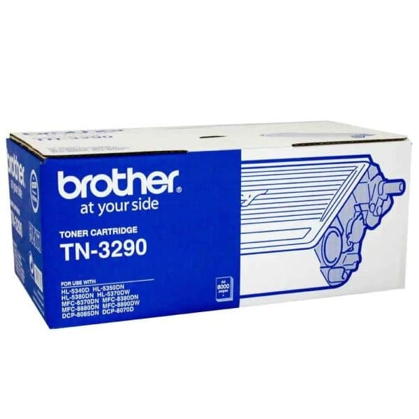 کارتریج برادر مدل Brother TN-3290 (چاپ 8000 صفحه تضمینی، درام کره ای، تونر تایوانی)