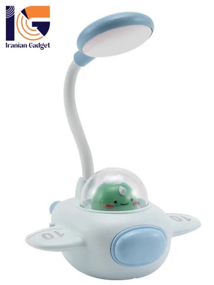 چراغ مطالعه کودک طرح هواپیما- کد 090008 — تصویر ۳