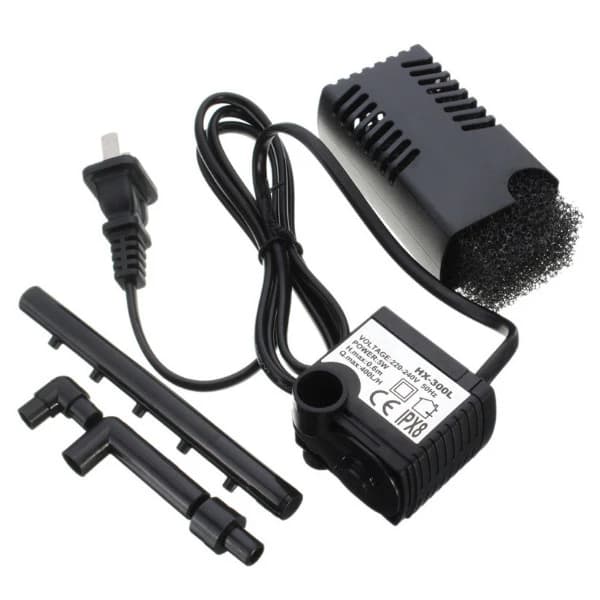 فیلتر تصفیه آب آکواریوم HX-300L، بازدهی 400 لیتر در ساعت، مناسب آب شیرین و پلنت، توان 5 وات — تصویر ۳
