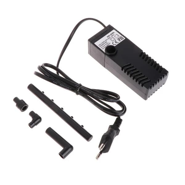 فیلتر تصفیه آب آکواریوم HX-300L، بازدهی 400 لیتر در ساعت، مناسب آب شیرین و پلنت، توان 5 وات — تصویر ۲