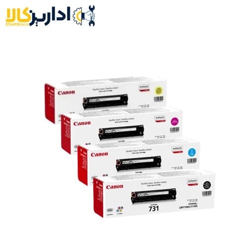 کارتریج تونر چهار رنگ کانن 731 Canon — تصویر ۲