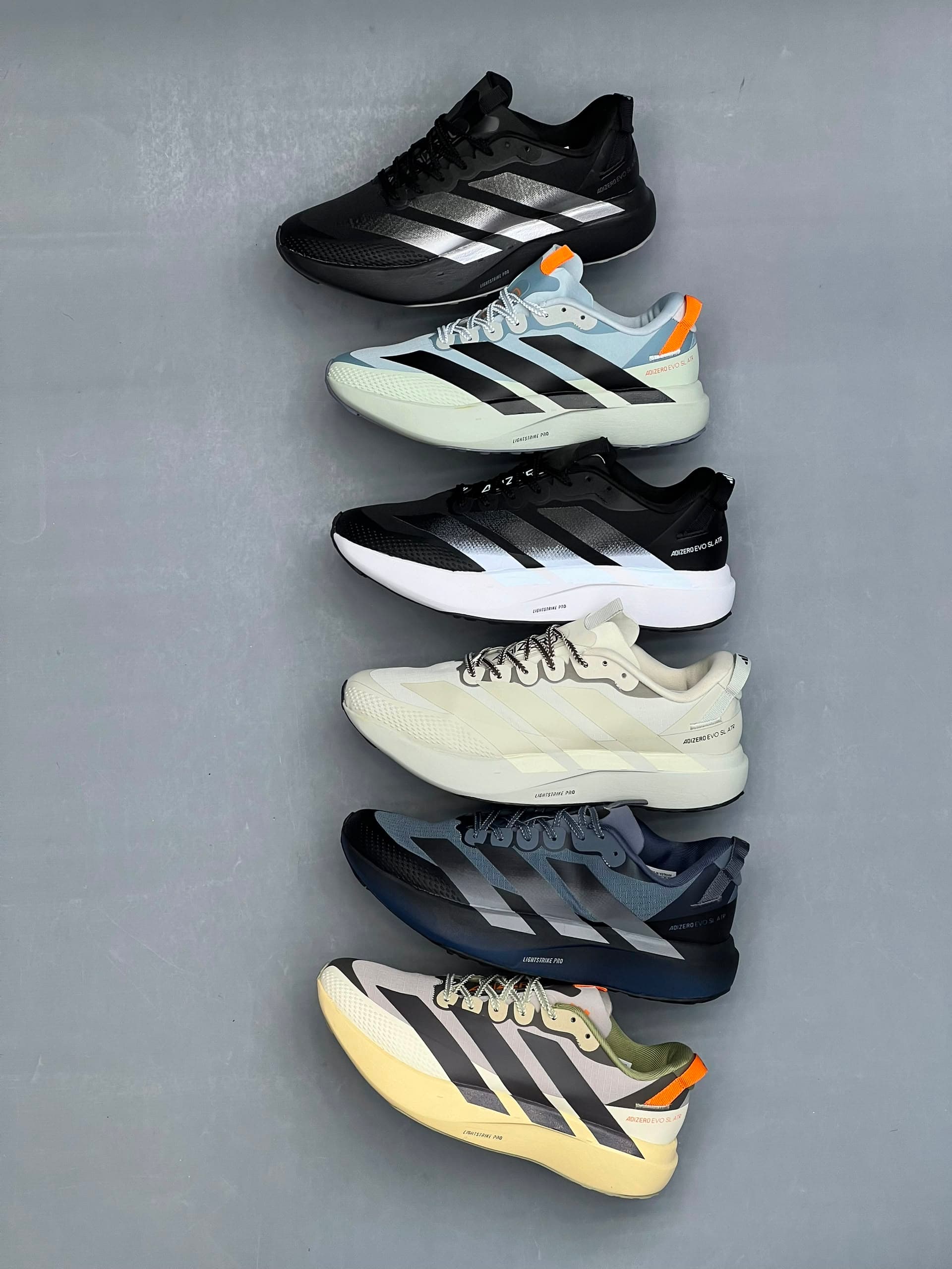 کتونی مردانه آدیداس آدیزیرو رنگ کرم | Adidas Adizero ATR — تصویر ۴