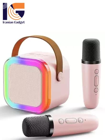 اسپیکر بلوتوثی قابل حمل مدل K12 به همراه میکروفن بی سیم – کد410079