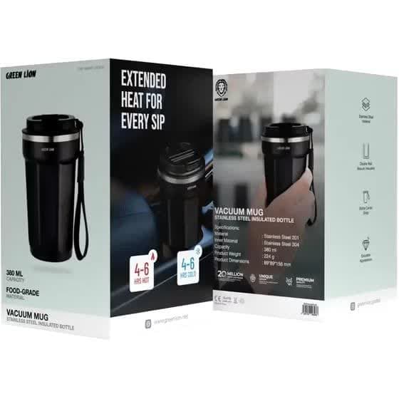 ماگ وکیوم گرین لاین Green Lion- کد 06000050009 — تصویر ۲