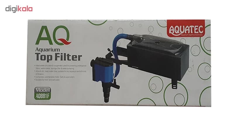 تاپ فیلتر آکواریوم آکوا مدل AQ881F — تصویر ۳