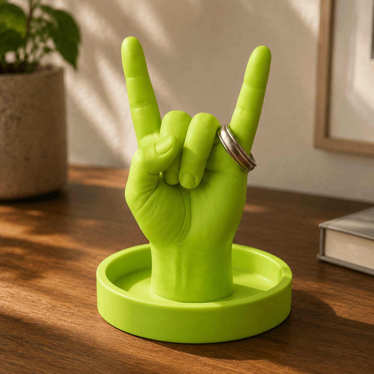 استند انگشتر طرح Rock On — تصویر ۲
