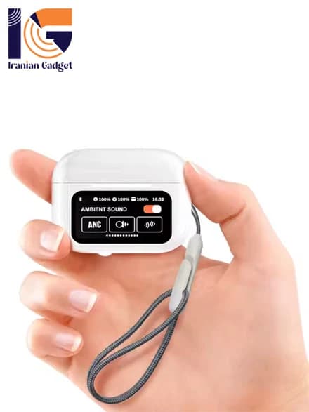 هندزفری بی سیم گرین لاین Green line مدل Touch Tone Lite ANC – کد 410040 — تصویر ۲