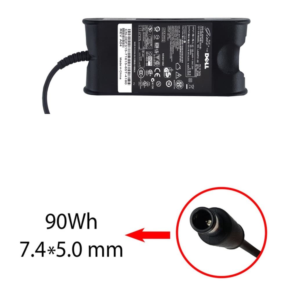 آداپتور لپ تاپ دل 19.5V 4.62A Gimo Plus ضخیم
