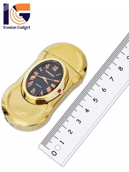 فندک اتمی ساعت‌دار لوکس – کد 6000030014 — تصویر ۳