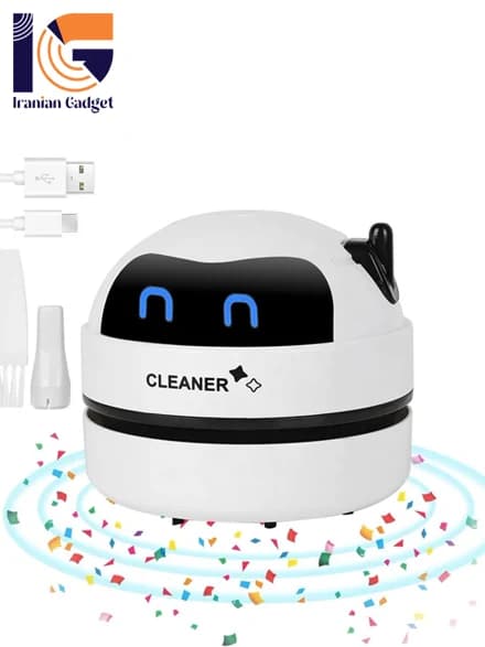جارو شارژی مینی مدل cleaner – کد 340053 — تصویر ۲
