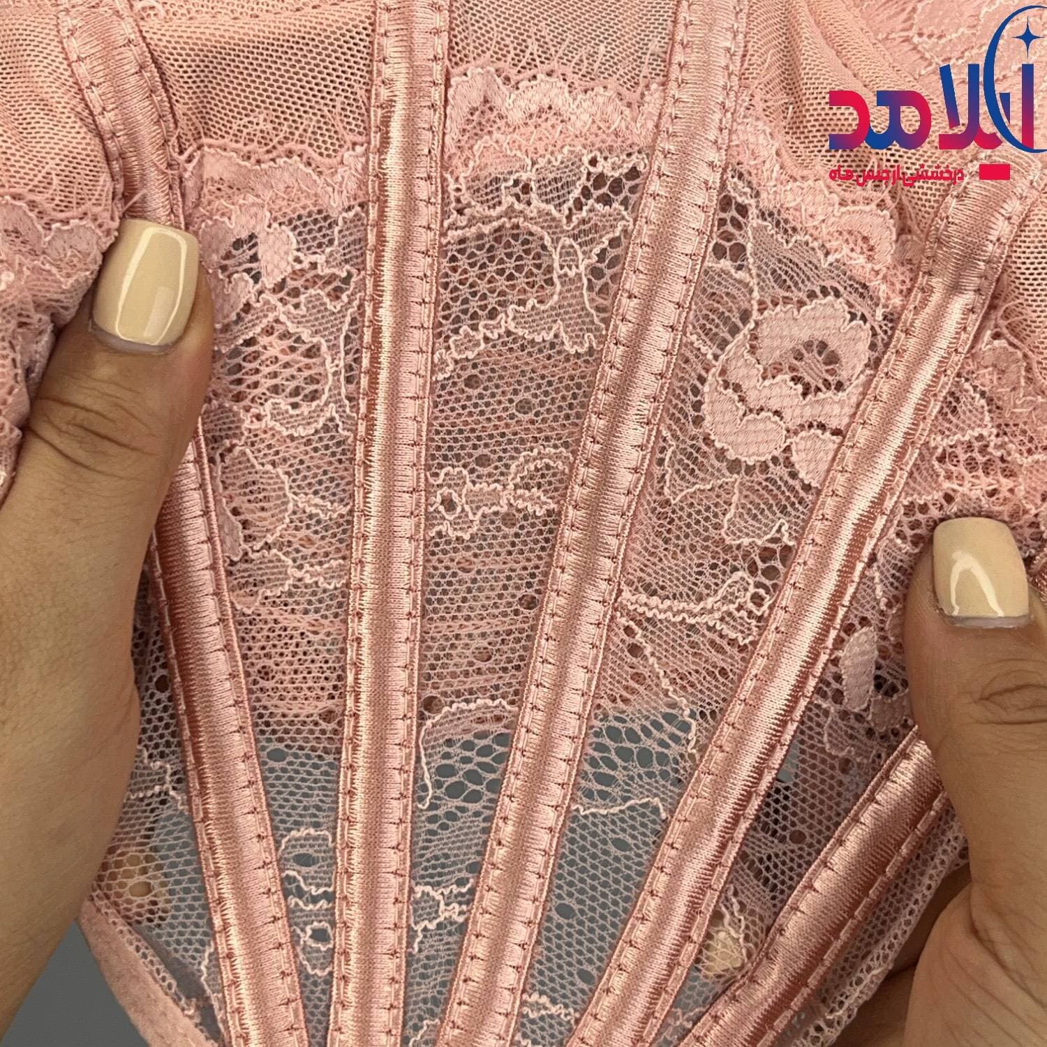 کراپ فانتزی جلو و پشت گیپور آیلامد کد 6058 — تصویر ۶