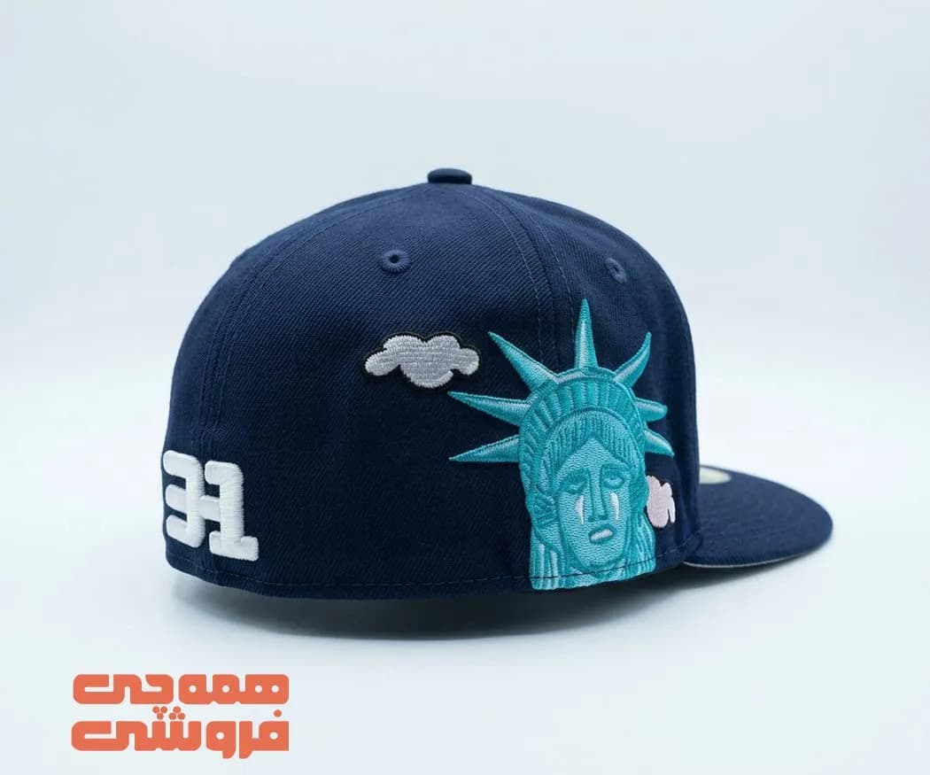 کلاه بک فیت NY نیو ارا سرمه ای | سری 59FIFTY — تصویر ۲