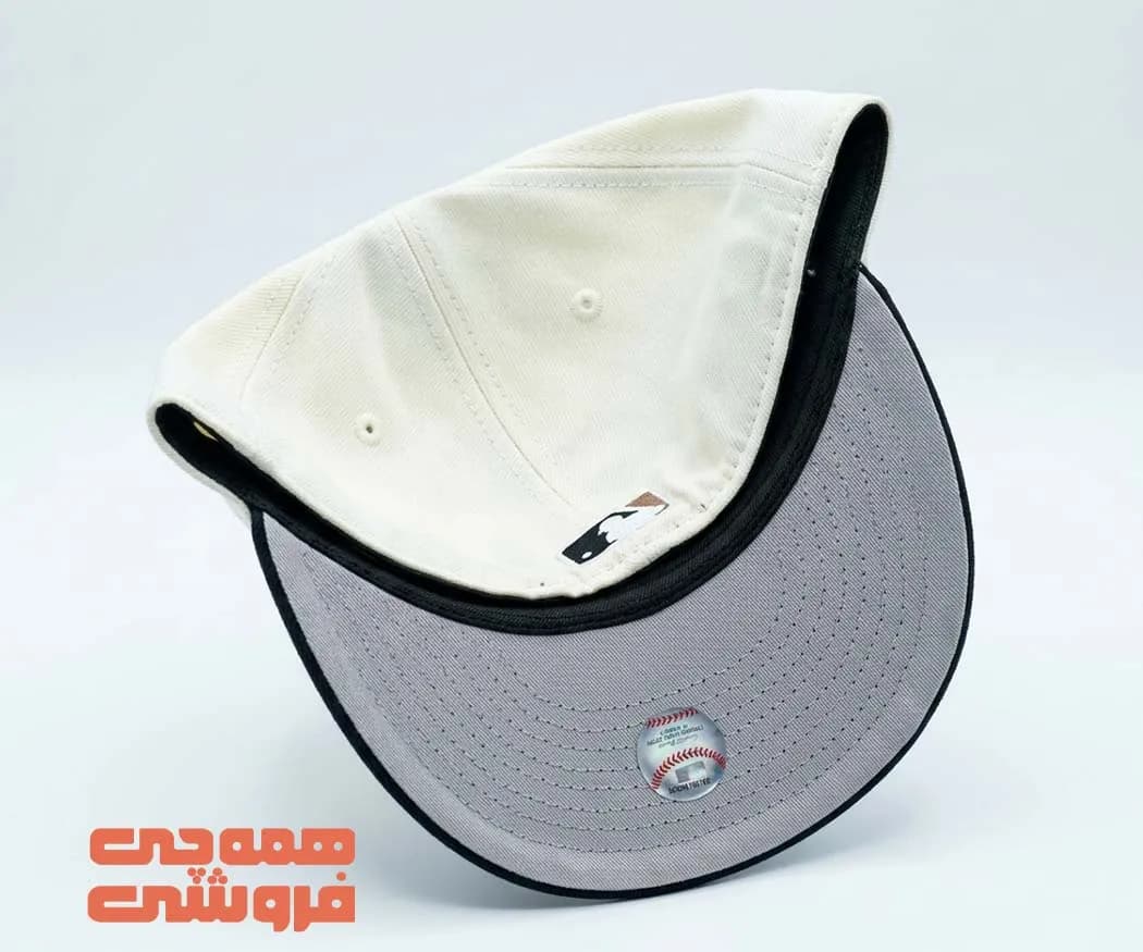 کلاه کپ NYکلاه کپ NYکرم | بک فیت سری 59FIFTY — تصویر ۲
