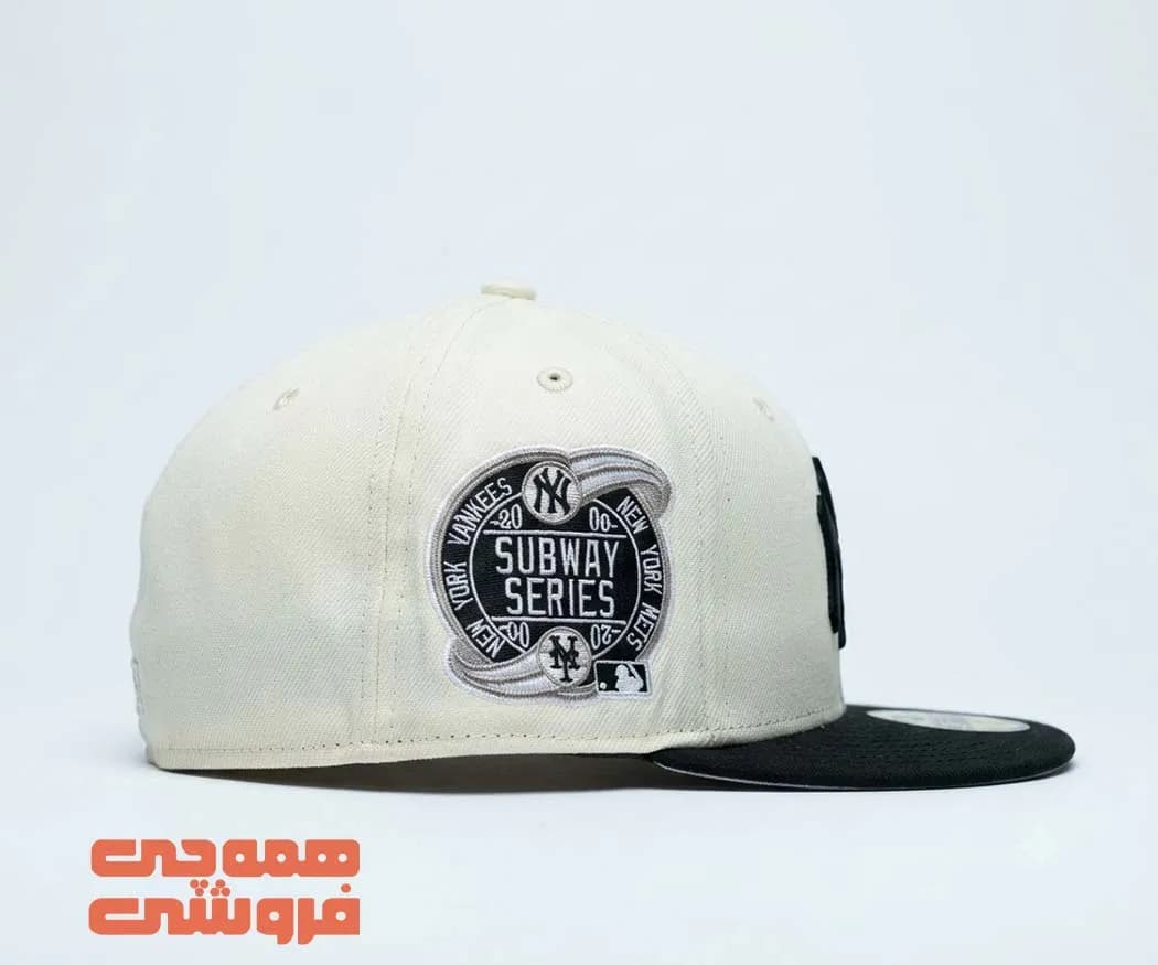 کلاه کپ NYکلاه کپ NYکرم | بک فیت سری 59FIFTY — تصویر ۳
