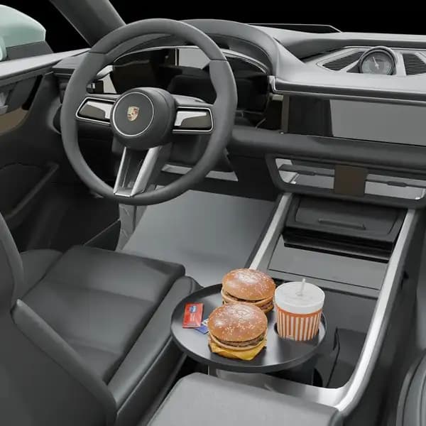 استند لیوانی خودرو گرین لاین Green lion مدل Tray Travel Car-کد340095 — تصویر ۲