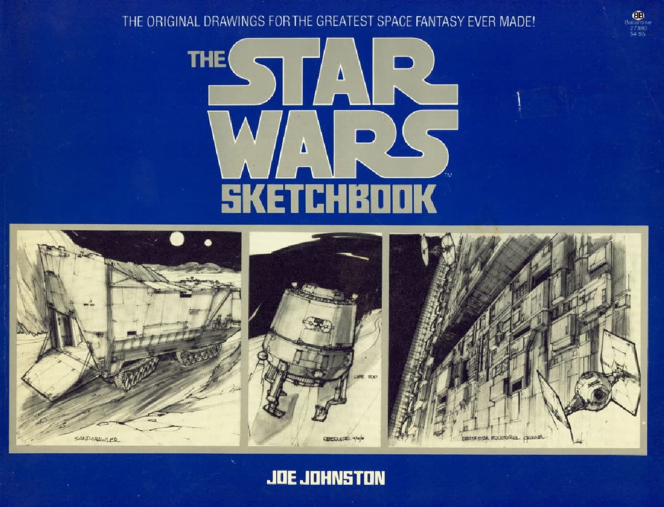 کتاب The Star Wars Sketchbook (اسکچ‌بوک جنگ ستارگان) نسخه انگلیسی PDF | جو جانستون