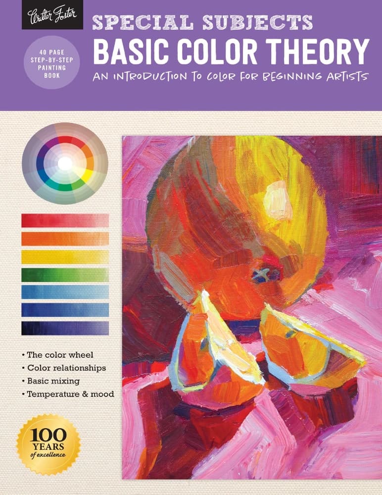 کتاب Basic Color Theory: An Introduction to Color Theory for Artists and Designers (مبانی نظریه رنگ: مقدمه‌ای بر نظریه رنگ برای هنرمندان و طراحان) نسخه انگلیسی |Stephen J. Scott | PDF