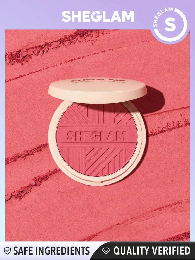 رژگونه پودری شیگلم مدل Matte Blush رنگ Let’s Escape Sheglam Matte Blush Rouge Let’s Escape — تصویر ۵