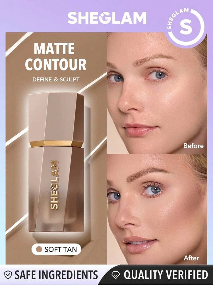 کانتور مایع شیگلم SHEGLAM SUN SCULPT LIQUID CONTOUR — تصویر ۵