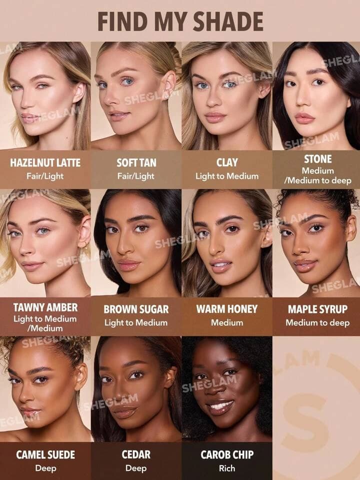 کانتور مایع شیگلم SHEGLAM SUN SCULPT LIQUID CONTOUR — تصویر ۳