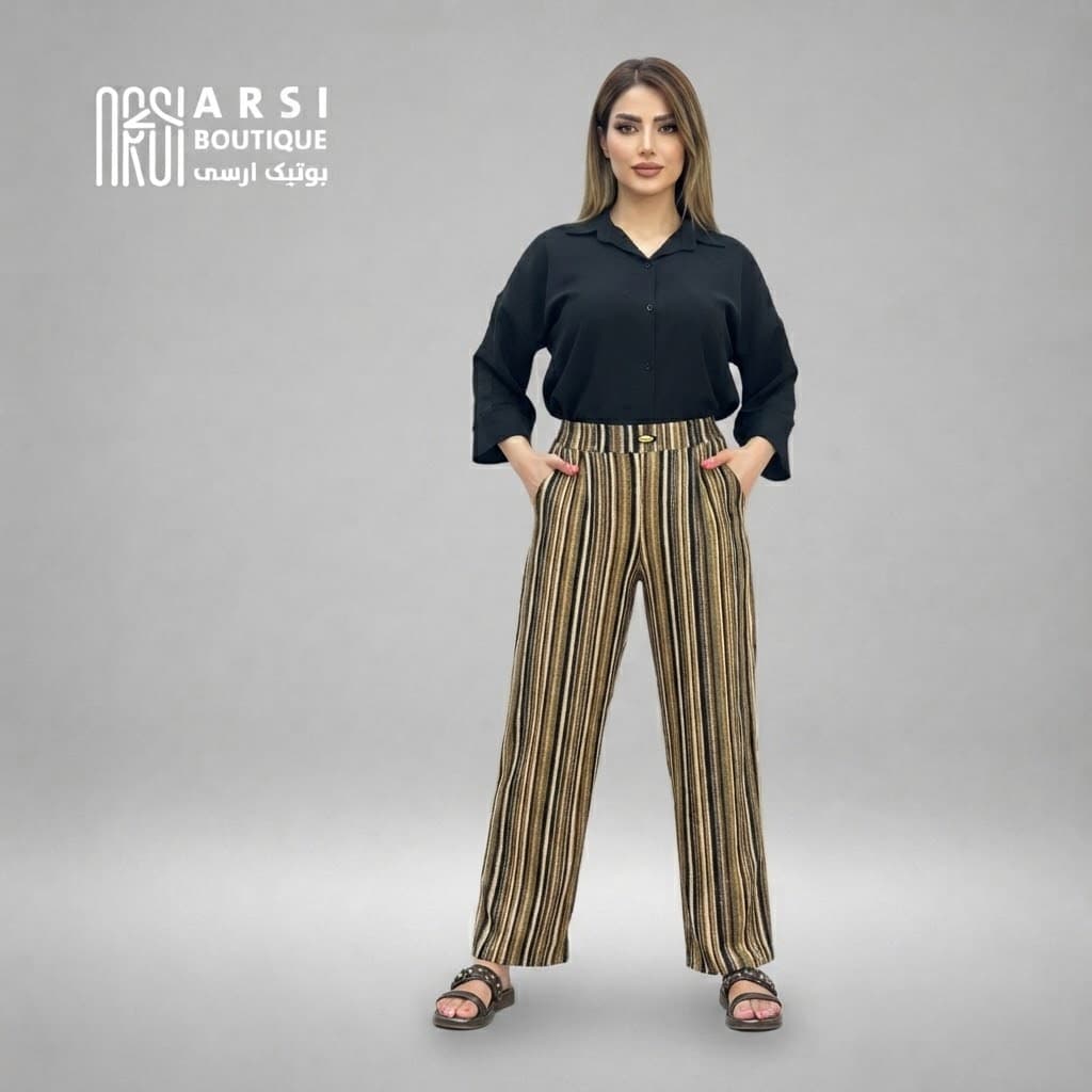 شلوار راحتی گیاهی زنانه — تصویر ۲
