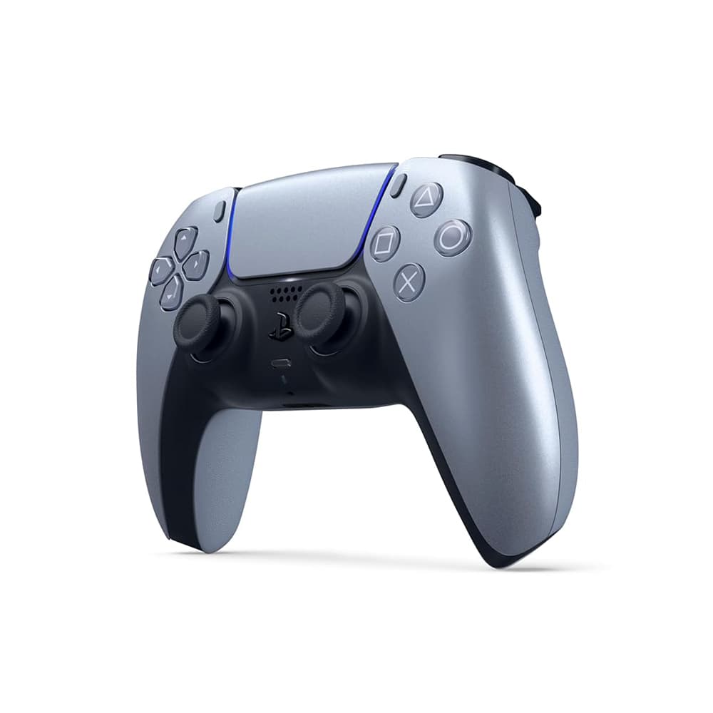 دسته ps5 دوال سنس نقره ای ps5 contoroler silver