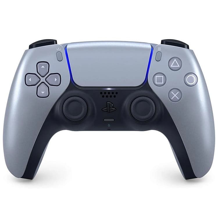 دسته ps5 دوال سنس نقره ای ps5 contoroler silver — تصویر ۲