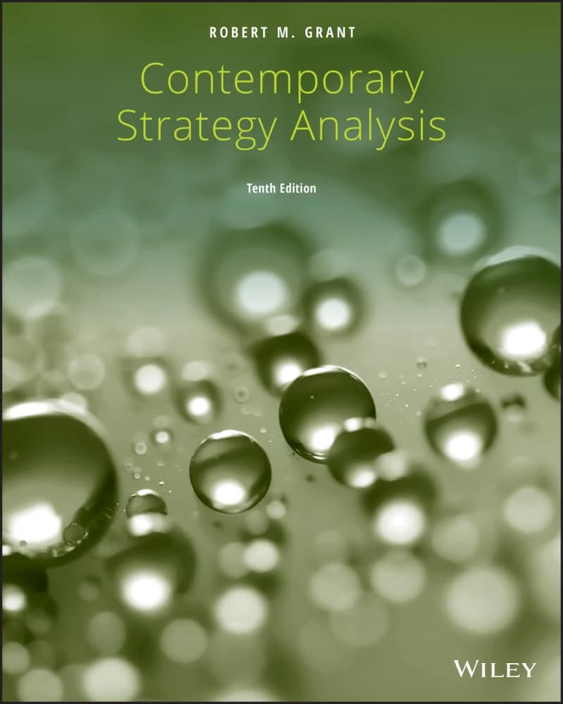 کتاب Contemporary Strategy Analysis (تحلیل استراتژی معاصر) نسخه انگلیسی PDF | نویسنده Robert M. Grant