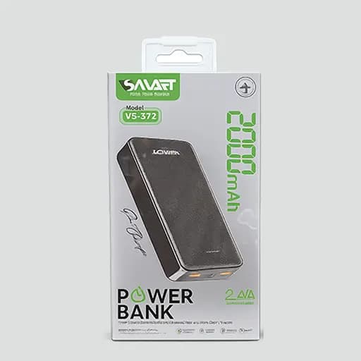 پاوربانک VSMART مدل VS-572 ظرفیت 20000 میلی‌آمپر ساعت