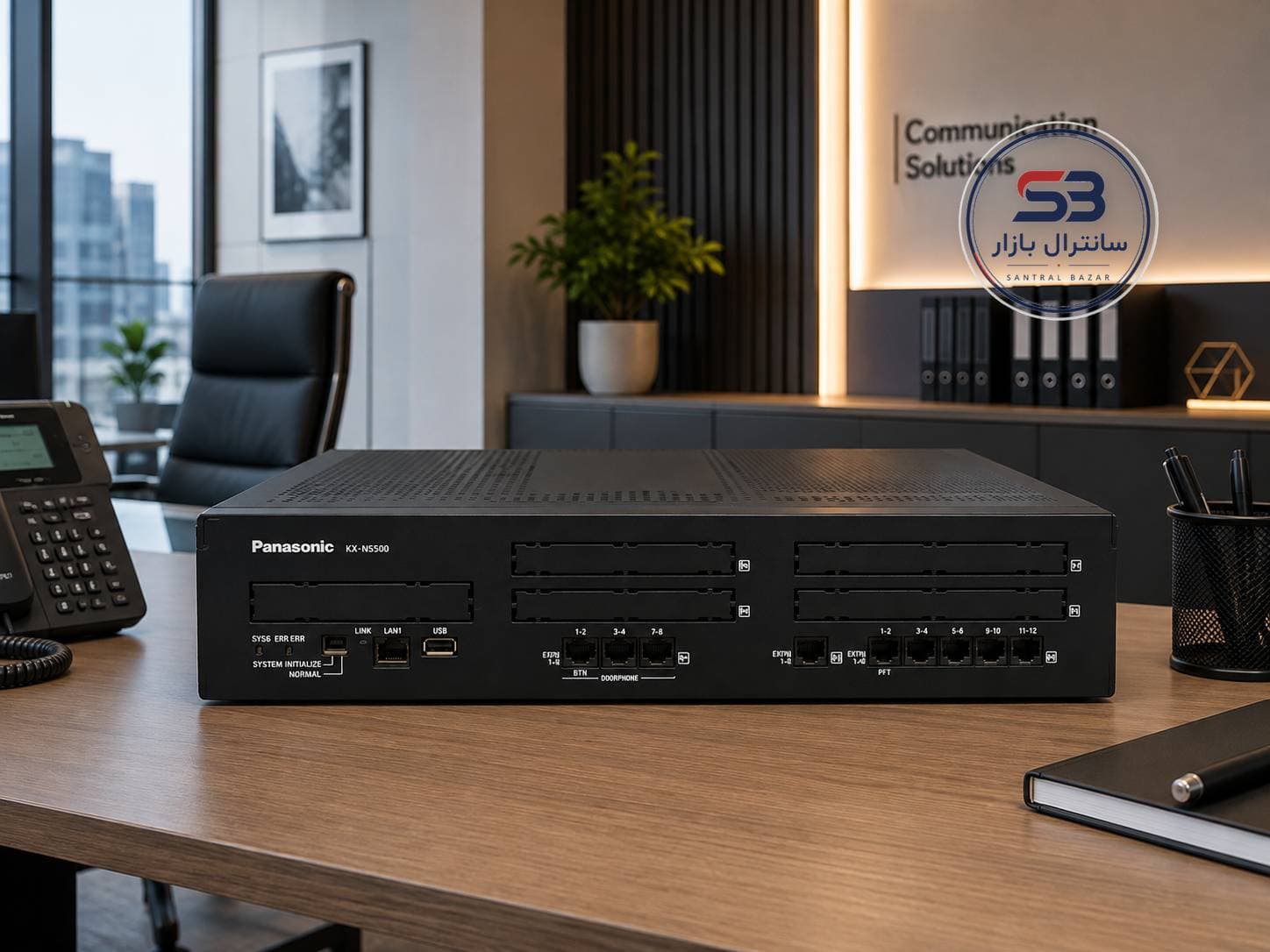 دستگاه سانترال پاناسونیک KX-NS500 (استوک)