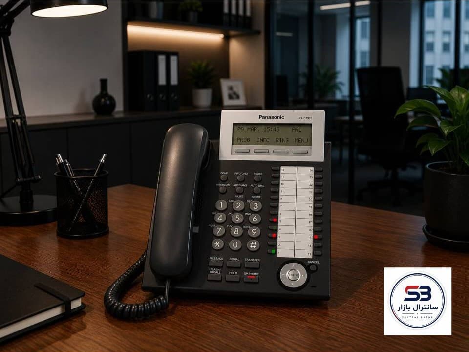 تلفن دیجیتال پاناسونیک مدل KX-DT333 (استوک)