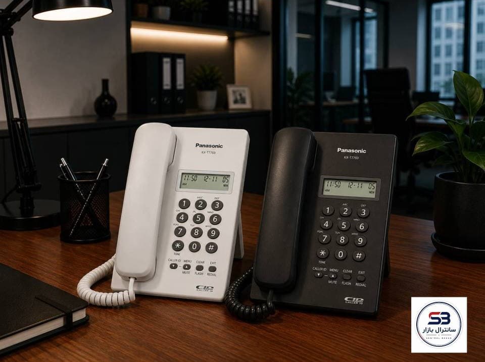 تلفن رومیزی پاناسونیک KX-T7703X(استوک)