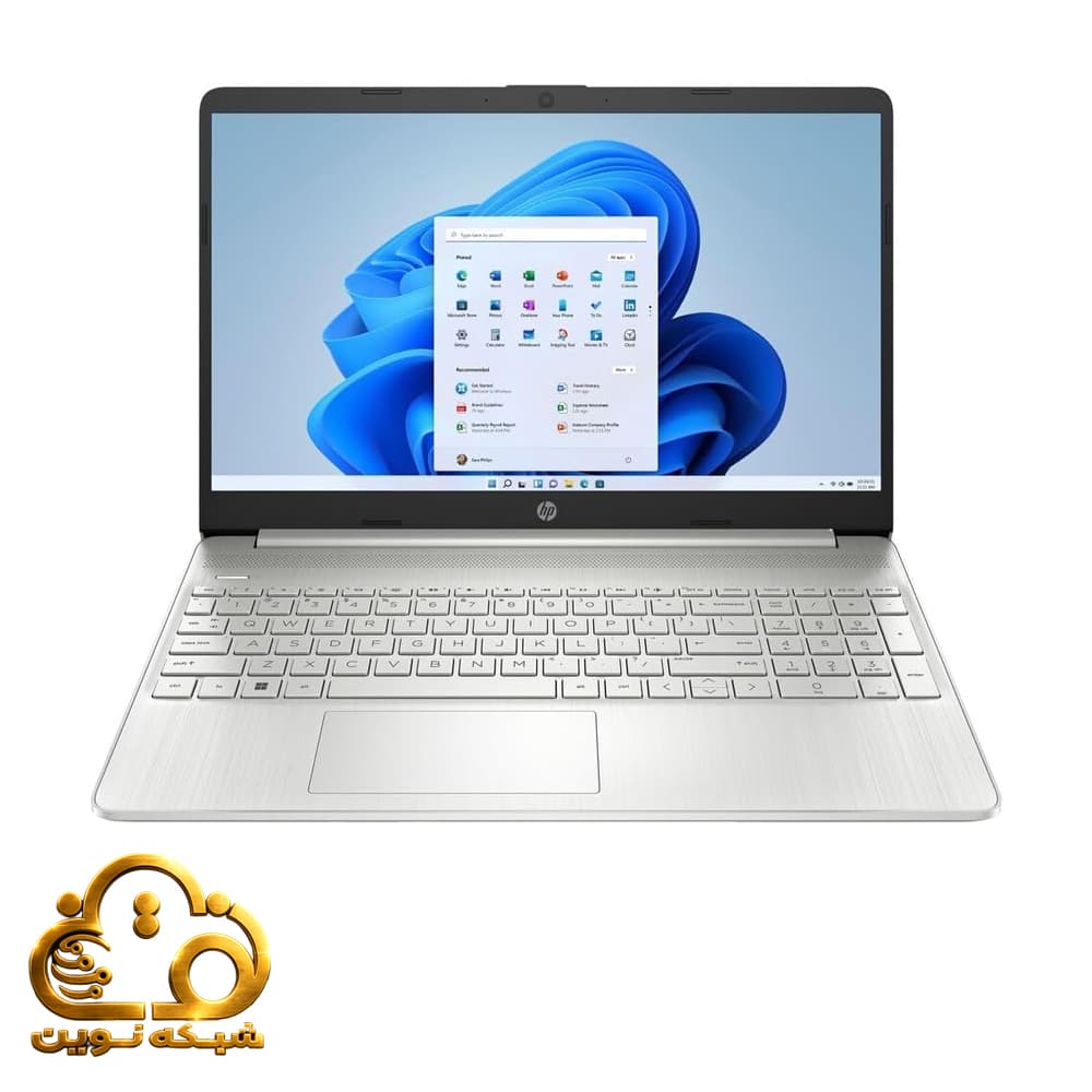لپ تاپ استوک HP 15 با پردازنده Core i3-1115G4، رم 8GB و SSD 256GB
