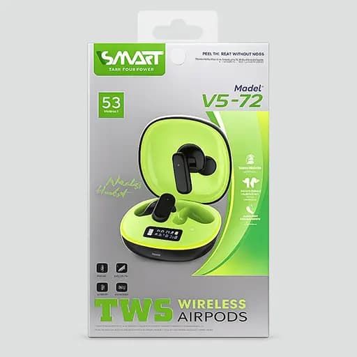 هدفون بی‌سیم TWS وی اسمارت مدل VS-72 نسخه Wireless 5.3