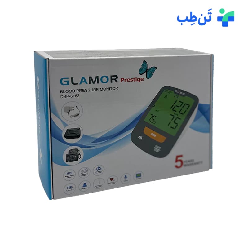 فشار سنج دیجیتال گلامور مدل DBP-6182 — تصویر ۹