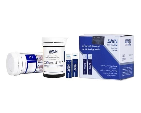 نوار تست قندخون آوان 50 عددی